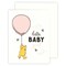 Echo Park Winnie The Pooh Greeting Card 1/Pkg-Hello Baby Girl